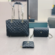 Black Daily Letters Patchwork Bags
