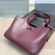 Burgundy Daily Bow Patchwork Bags