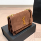 Brown Daily Letters Chains Bags