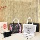 Black Daily Letters Contrast Bags