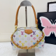 White Daily Letters Chains Bags