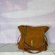 Brown Daily Letters Chains Bags