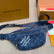 Tibetan Blue Daily Letters Zipper Bags
