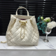 White Daily Letters Chains Bags