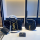 Black Daily Letters Chains Bags