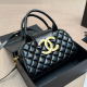 Black Daily Letters Contrast Bags