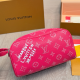 Rose Red Daily Letters Patchwork Bags
