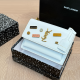 White Daily Letters Metal Accessories Trim Bags