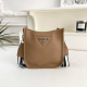 Brown Daily Letters Patchwork Bags