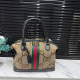 Black Brown Daily Letters Contrast Bags