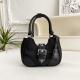 Black Daily Letters Patchwork Bags