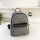 Black Gray Daily Letters Patchwork Bags