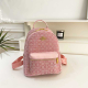 Pink Daily Letters Patchwork Bags