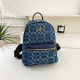 Tibetan Blue Daily Letters Patchwork Bags