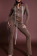 Brown Casual Solid Color Draw String Hooded Long Sleeve Two Pieces