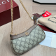 Brown Daily Letters Chains Bags