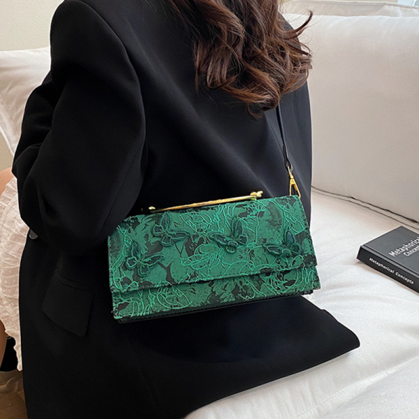 Green Daily Butterfly Metal Accessories Trim Bags