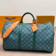 Green Daily Letters Contrast Bags