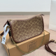 Brown Daily Letters Chains Bags