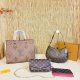 Brown Daily Letters Chains Bags
