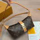 Yellow Brown Daily Letters Contrast Bags