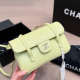 Green Daily Letters Patchwork Bags