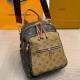 Yellow Brown Daily Letters Zipper Bags
