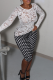 Black Lace Open Back Jumpsuit Polka Dot Slim Capri Stylish One Piece Pantsuit