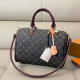 Brown Printed Pillow Bag Handheld Crossbody Logo Bag