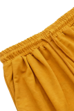 Purple Off-shoulder Cropped Sweatshirt Drawstring Wide-leg Pants Casual Stylish Two-piece Set