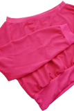 Purple Off-shoulder Cropped Sweatshirt Drawstring Wide-leg Pants Casual Stylish Two-piece Set
