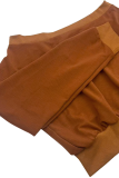 Purple Off-shoulder Cropped Sweatshirt Drawstring Wide-leg Pants Casual Stylish Two-piece Set