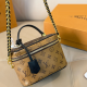 Yellow Brown Monogram Cylinder Bag Chain Strap Handbag Crossbody