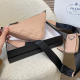 Apricot Pink Minimal Logo 3-in-1 Triangle Trendy Crossbody
