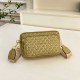 Yellow All-Over Logo Convertible Bag Trendy Crossbody Fanny Pack