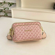 Pink All-Over Logo Convertible Bag Trendy Crossbody Fanny Pack