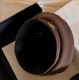 Brown Solid Color Hat
