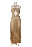 Black Sexy Bohemian Solid Color Hollow Out Swimwears Cover Up