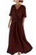 Deep Red Dresses