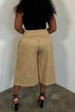 Black Ruched Plus Size