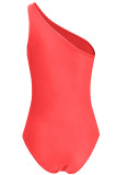 Black Polyester Mesh Solid backless Patchwork adult Sexy Fashion  One-Piece Swimwear