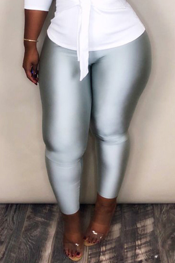 

Chic Skinnny Silver Pants