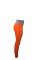 Trendy Patchwork Zipper Orange Pencil Pants