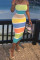 Printed Wrap Tight-fitting   Multicolor Dress