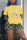 Fashion Casual Printed Yellow Black Short Sleeve Shorts Set
