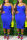 Blue Fashion Casual adult Ma'am Red Grey Blue Pink Orange Yellow Spaghetti Strap Sleeveless Slip Pencil Dress Mid-Calf Solid Dresses