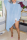 Light Blue Casual White Light Blue rose red Shirt sleeves Long Sleeves O neck Asymmetrical Mid-Calf perspective asymmetrical Dresses