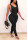 Black Fashion Sexy Backless Solid Draped Sleeveless V Neck Jumpsuits