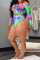 Green Two Piece Suits Gradient Fashion Sexy adult Ma'am Swimwears
