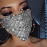 Silver Fashion Casual Face Protection